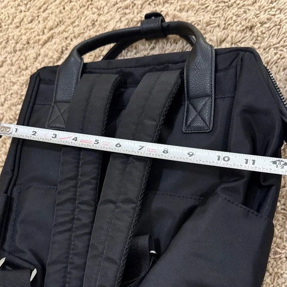 Baggallini Soho Laptop Handled Travel Backpack, Black - Picture 13 of 14